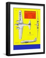 Boeing 247-D Transport-John T. McCoy Jr.-Framed Art Print