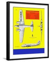 Boeing 247-D Transport-John T. McCoy Jr.-Framed Art Print