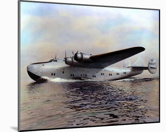 Boeing 314 Clipper of 1938-null-Mounted Art Print