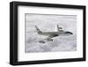 Boeing 707 1st president plane-null-Framed Art Print