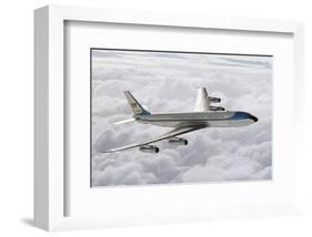 Boeing 707 1st president plane-null-Framed Art Print