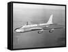 Boeing 707 Plane in Flight-null-Framed Stretched Canvas