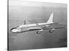 Boeing 707 Plane in Flight-null-Stretched Canvas