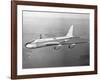 Boeing 707 Plane in Flight-null-Framed Photographic Print