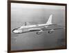 Boeing 707 Plane in Flight-null-Framed Photographic Print