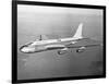 Boeing 707 Plane in Flight-null-Framed Photographic Print