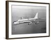 Boeing 707 Plane in Flight-null-Framed Photographic Print