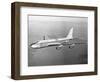 Boeing 707 Plane in Flight-null-Framed Photographic Print