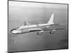 Boeing 707 Plane in Flight-null-Mounted Photographic Print