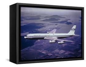 Boeing 707-null-Framed Stretched Canvas