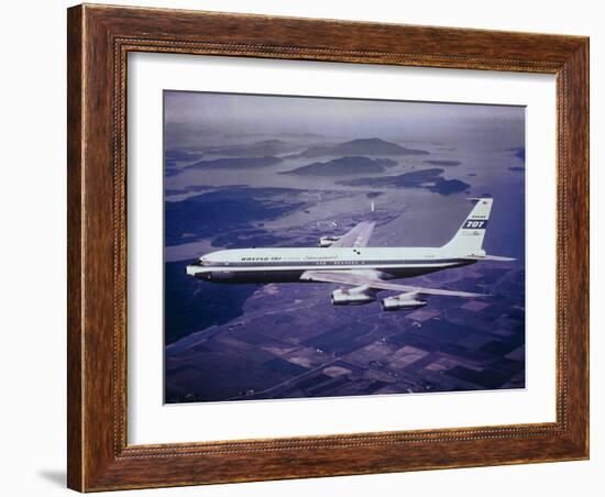 Boeing 707-null-Framed Photographic Print