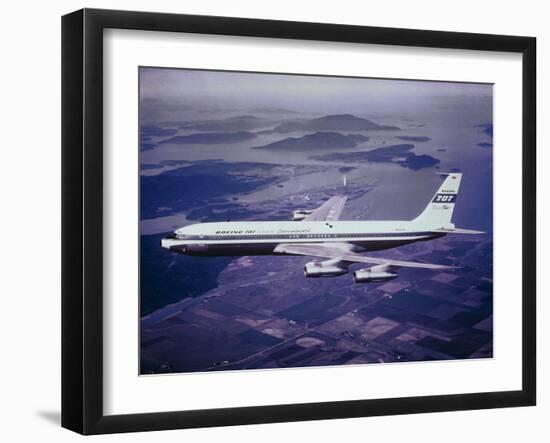 Boeing 707-null-Framed Photographic Print