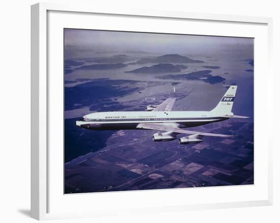 Boeing 707-null-Framed Photographic Print