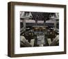 Boeing 717 Electronic Flight Deck-null-Framed Art Print