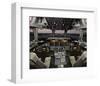 Boeing 717 Electronic Flight Deck-null-Framed Art Print