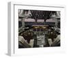 Boeing 717 Electronic Flight Deck-null-Framed Art Print