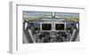 Boeing 737 MAX flight deck-null-Framed Art Print