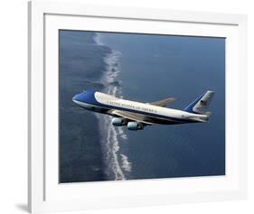 Boeing 747-200B Air Force One-null-Framed Premium Giclee Print