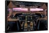 Boeing 747-400 Flight Deck-null-Framed Poster