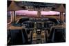 Boeing 747-400 Flight Deck-null-Mounted Poster