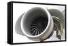 Boeing 747-8 Engine Cowling-Mark Williamson-Framed Stretched Canvas