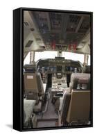 Boeing 747-8 Flight Deck-Mark Williamson-Framed Stretched Canvas