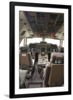 Boeing 747-8 Flight Deck-Mark Williamson-Framed Photographic Print