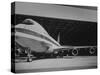 Boeing 747, the World's Largest and Fastest Jetliner at the Boeing Manufacturing Plant-null-Stretched Canvas
