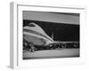 Boeing 747, the World's Largest and Fastest Jetliner at the Boeing Manufacturing Plant-null-Framed Photographic Print