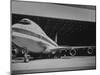 Boeing 747, the World's Largest and Fastest Jetliner at the Boeing Manufacturing Plant-null-Mounted Photographic Print