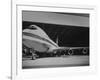 Boeing 747, the World's Largest and Fastest Jetliner at the Boeing Manufacturing Plant-null-Framed Photographic Print