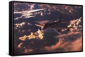 Boeing 747-Mike Miller-Framed Stretched Canvas