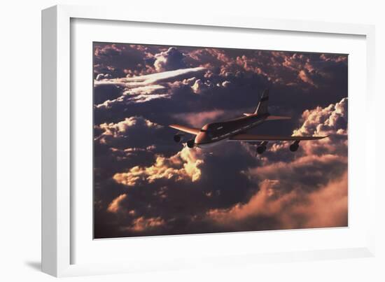 Boeing 747-Mike Miller-Framed Photographic Print