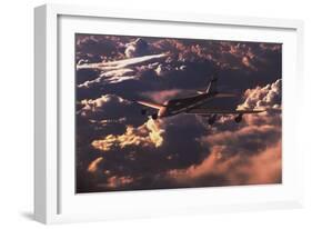 Boeing 747-Mike Miller-Framed Photographic Print