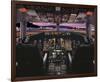 Boeing 757 glass cockpit-null-Framed Art Print