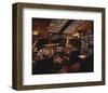 Boeing 767 Flight Deck lighting-null-Framed Art Print