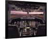 Boeing 767 Flight Deck-null-Framed Art Print