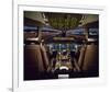 Boeing 777 Flight Deck-null-Framed Art Print