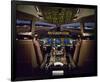 Boeing 777 Flight Deck-null-Framed Art Print