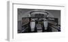 Boeing 787 Dreamliner flight deck-null-Framed Art Print