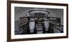 Boeing 787 Dreamliner flight deck-null-Framed Art Print