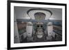 Boeing 787 Dreamliner flight deck-null-Framed Art Print