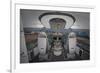 Boeing 787 Dreamliner flight deck-null-Framed Art Print