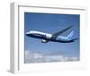 Boeing 787 Dreamliner-null-Framed Art Print