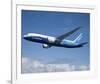 Boeing 787 Dreamliner-null-Framed Art Print