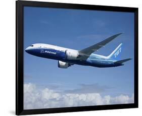 Boeing 787 Dreamliner-null-Framed Art Print