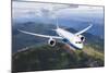 Boeing 787 Dreamliner-null-Mounted Premium Giclee Print