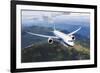 Boeing 787 Dreamliner-null-Framed Art Print