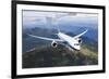 Boeing 787 Dreamliner-null-Framed Art Print