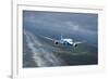 Boeing 787 Dreamliner-null-Framed Art Print